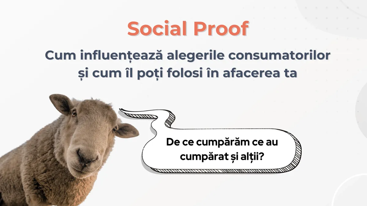 Ce este Social Proof și cum te ajută în afacerea ta