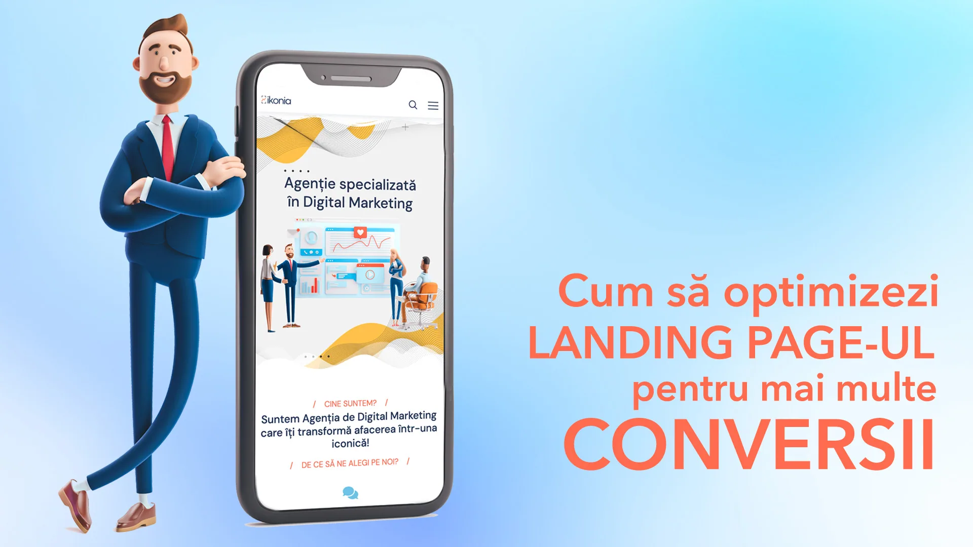 Optimizarea landing page-ului pentru conversii